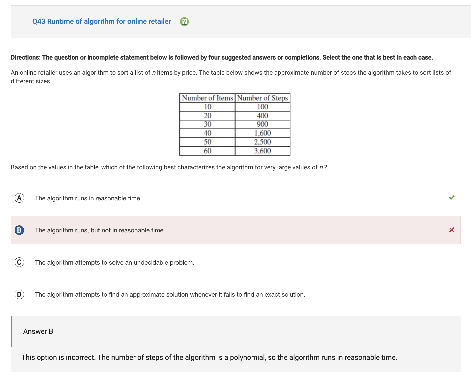 Question 43